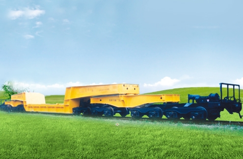 D32A 320t Depressed Center Flat Car