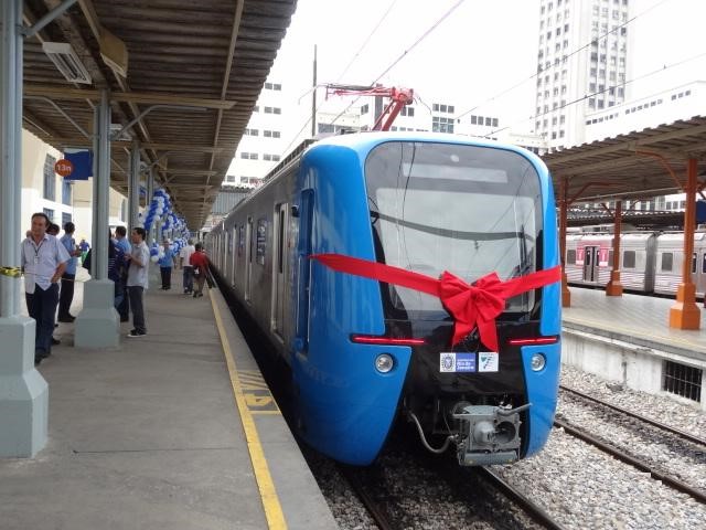 出口巴西裏約電動車組項目