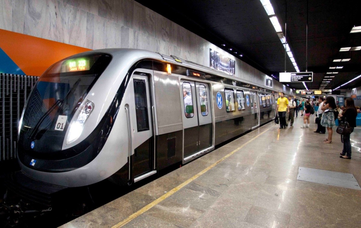 出口巴西裏約地鐵車輛項目