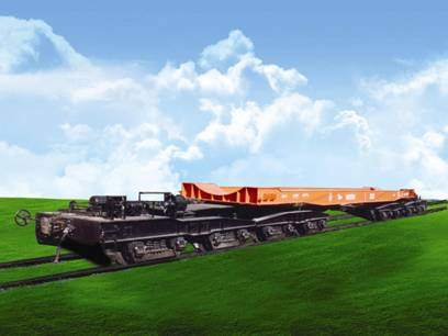 D23G型265t長大平車