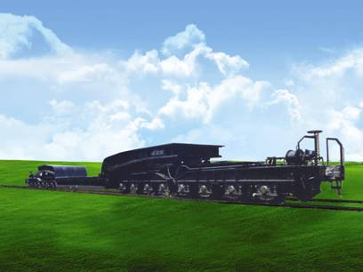 D2 型160t凹底平車