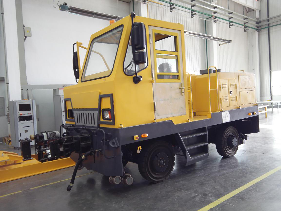 混合動力500t公鐵牽引車