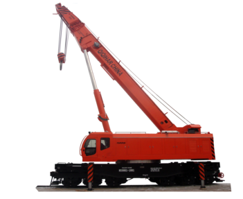 NS0801型80噸伸縮臂式鐵路起重機（出口巴西）