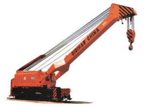 N0603型米軌60t定長臂鐵路起重機（出口緬甸）