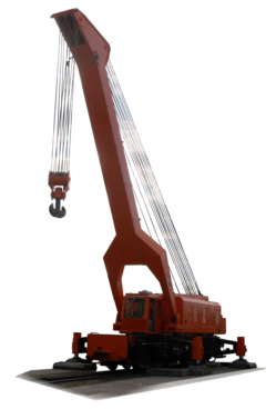 N0604型窄軌60t定長臂鐵路起重機（出口尼日利亞）