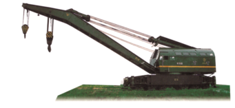 N1002A型100t內燃鐵路起重機