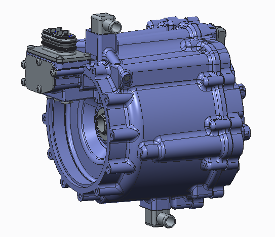 圓線油冷電機tDriver-X2L-2