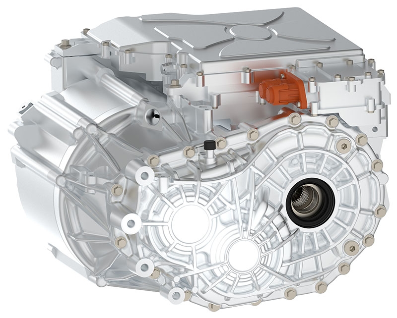 新能源乘用車三合一驅動係統