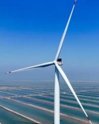 【清潔技術與綠色產品】（啟航新能源）人民網聚焦中車20MW級海上漂浮式風機
