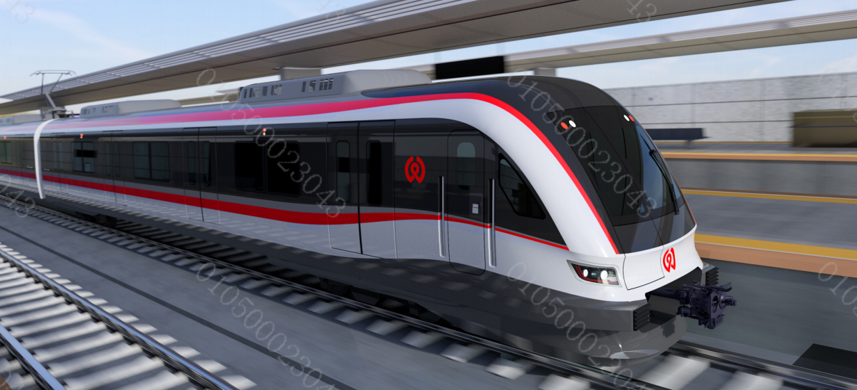 時速140公裏永磁牽引市域D型動車組