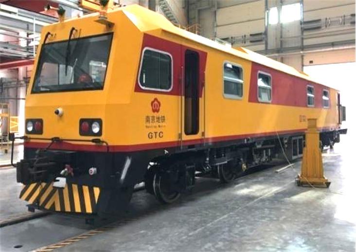 南京地鐵鋼軌探傷車