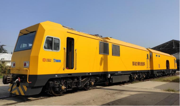 雙動力鋼軌銑磨車