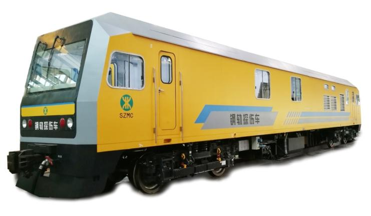 深圳地鐵鋼軌探傷車