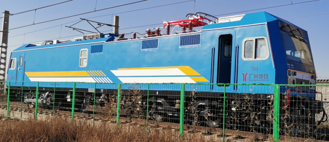 廣州地鐵雙流製電傳動鋼軌探傷車（AC25kV+DC1500V)