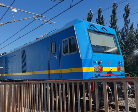 雙源製電傳動鋼軌探傷車（DC1500V+柴油發電機組）