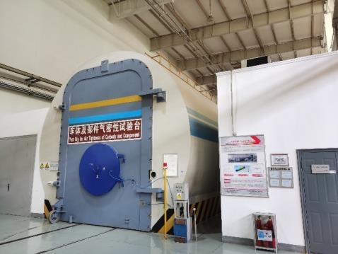 車體及部件氣密性試驗台