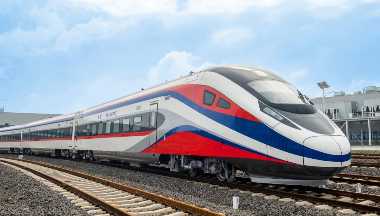 中老鐵路“瀾滄號”動車組