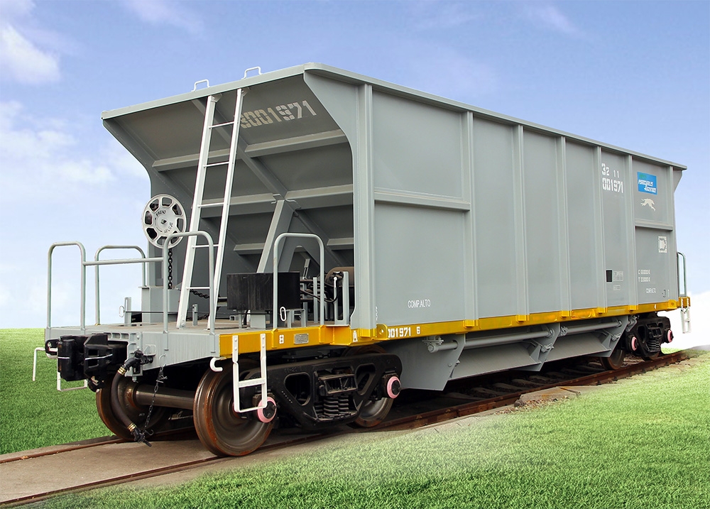 阿根廷石砟漏鬥車