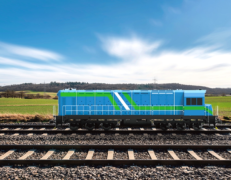 1200kW蓄電池機車