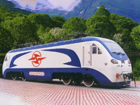 Tiansuo AC Drive Passenger Electric Locomotive